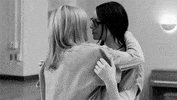 couple kissing GIF