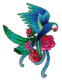 Bird Jungle Sticker