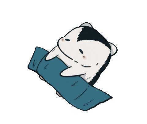 Sleepy Good Night Sticker