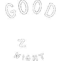 Good Night Sticker
