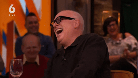 Happy Johan Derksen GIF by Vandaag Inside