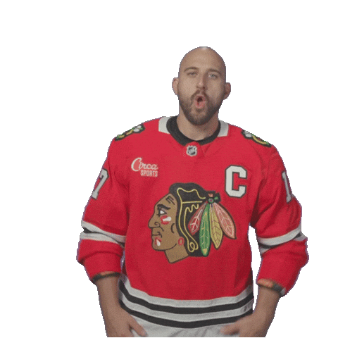 Nick Foligno Sticker by NHLBlackhawks