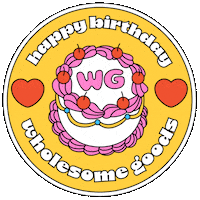 Wg Work Anniversary Sticker by Wholesome Goods