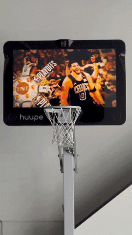 Nba Playoffs Basketball GIF by huupe