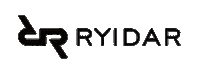 RYIDAR logo ryidar linklens ryidarcom Sticker