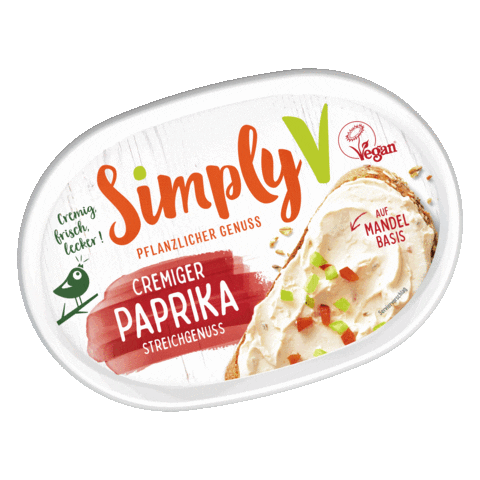 Vegan Paprika Sticker by Simply V