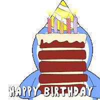 Happy Birthday Sticker by Pudgy Penguins