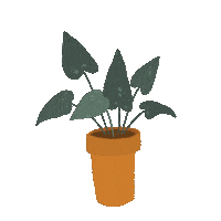 Plant Sticker by zartmintdesign