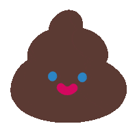 Poo Dung Sticker by THE RECORDER FACTORY