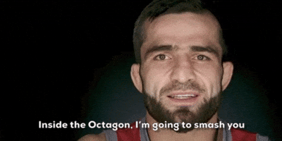Inside The Octagon I'm Going To Smash You