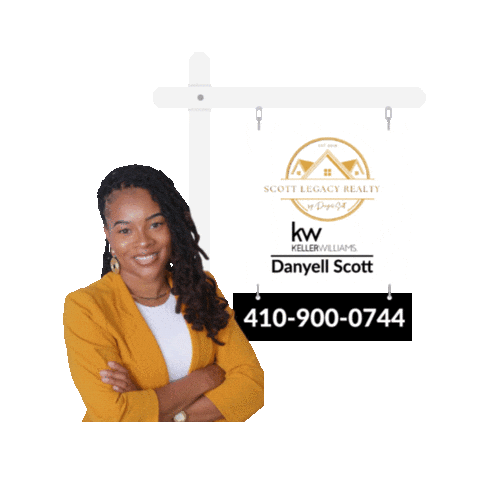 Danyell Scott Sticker by Danyell Sells