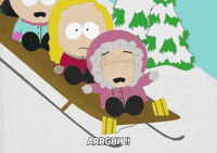 scared danger GIF by South Park 