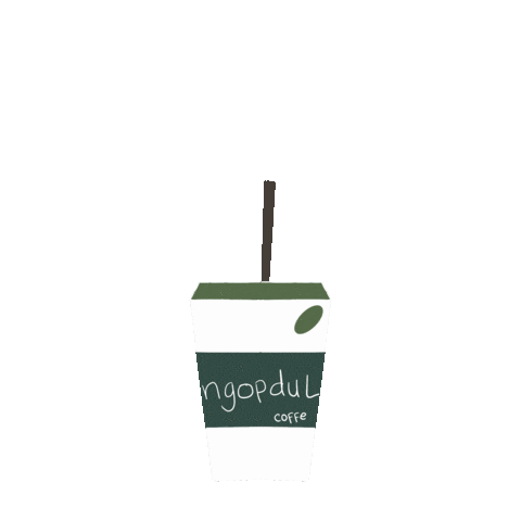 Janujes giphyupload coffee relax kopi Sticker