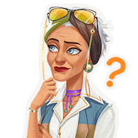 Confused Thinking Sticker by GardenAffairs