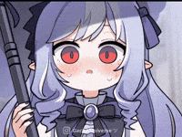 kattayan_46 zzz zenless zone zero fall in love vivian GIF