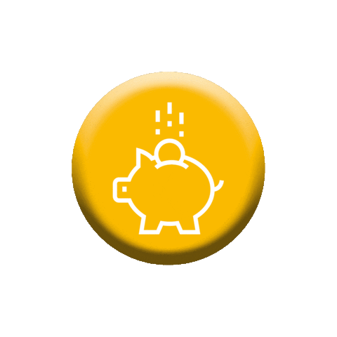 scuolanet piggybank risparmio salvadanaio amaroma Sticker
