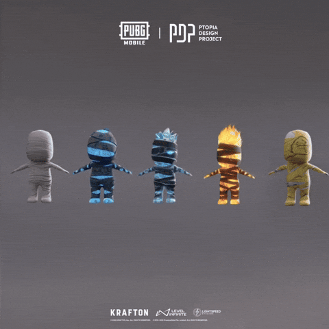 Battle Royale Mummy GIF by Official PUBG MOBILE