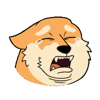 Me Sad Sticker by Doge Pound