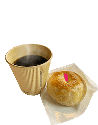 Heart Coffee Sticker by C'est du NANAN