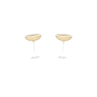 tmodernbride celebration celebrate drink cheers Sticker