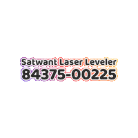 SatwantAgro laser farm kisaan kisan Sticker