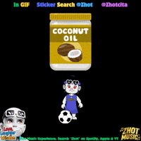 Coconut Oil Futbol GIF by Zhot Music