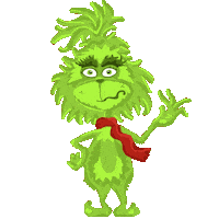 The Grinch Christmas Sticker
