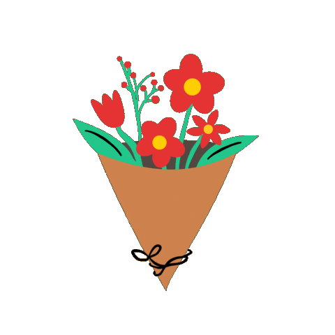 Mothers Day Flowers Sticker by Jessica Lau