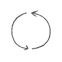 Recycle Reduce Sticker by HomeGourmetGreen