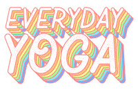 Yoga Life Love Sticker by everydayyoga