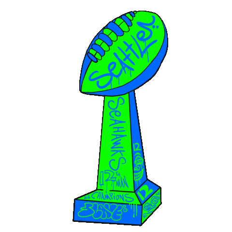 Super Bowl Seattle Sticker