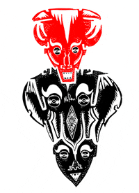 black and white art GIF by Miron