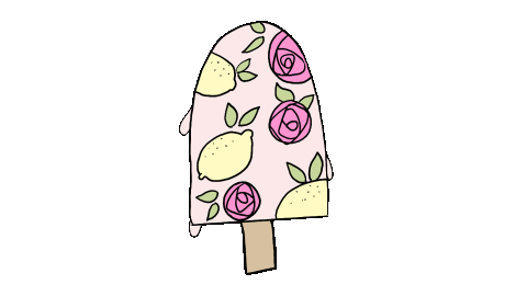 lattedot giphyupload summer popsicle lattedot Sticker
