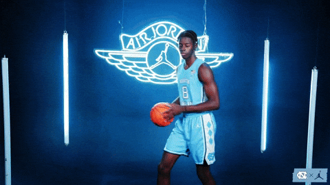 University Of North Carolina Basketball GIF by UNC Tar Heels