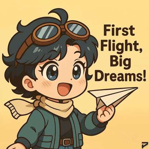 I Cant Even Paper Airplane GIF by Persona