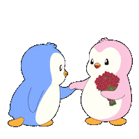 I Love You Heart Sticker by Pudgy Penguins