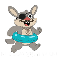 Sweating Summer Solstice Sticker