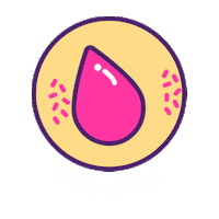 blood love Sticker by SabaMX