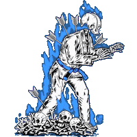 Bjj Gracie Sticker by Sneakreaper Industries