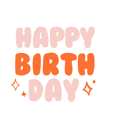 Happy Birthday Girl Sticker
