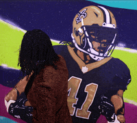 New Orleans Saints Football GIF by NFL