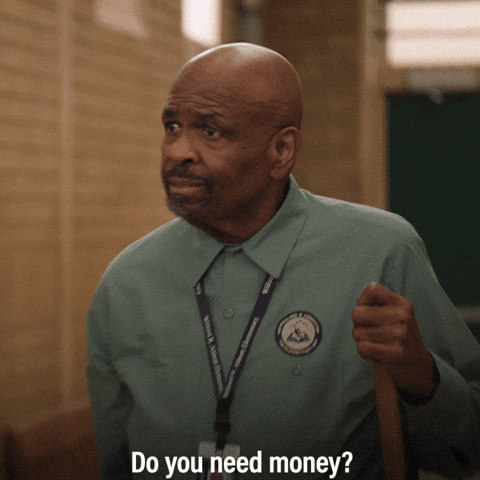 Mr Johnson Money GIF by ABC Network