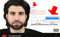 We Need To Talk Delete Your Account GIF
