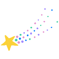 Shooting Star Sticker