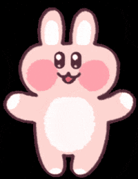 higetoki hello hi rabbit うさぎ GIF