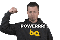 BrightQontent yes power rotterdam bq Sticker