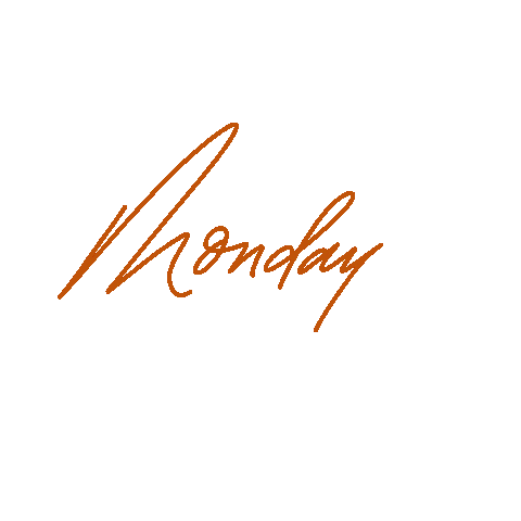 Monday Sticker