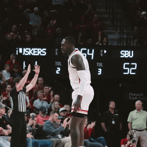 Lets Go Celebration GIF by Huskers