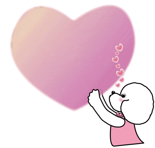 Charlotte Poodle Sticker