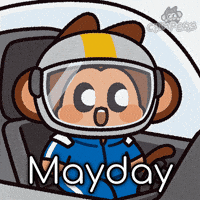 Crashing Hang On GIF by Chimpers
